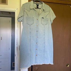 NWOT Wrangler Denim Dress